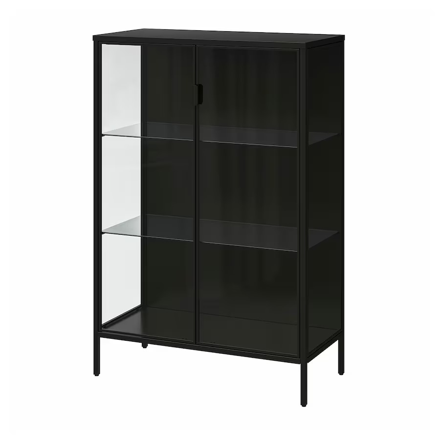 IKEA RUDSTA Glass-door Cabinet | Magnetic Display Modern Cabinet