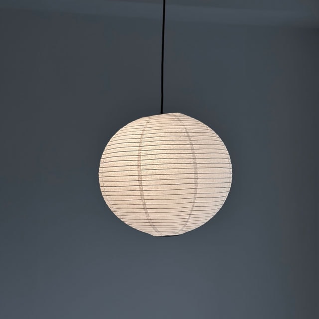 Rice Paper Shade Small 40cm 和紙 ペンダントライトを使った