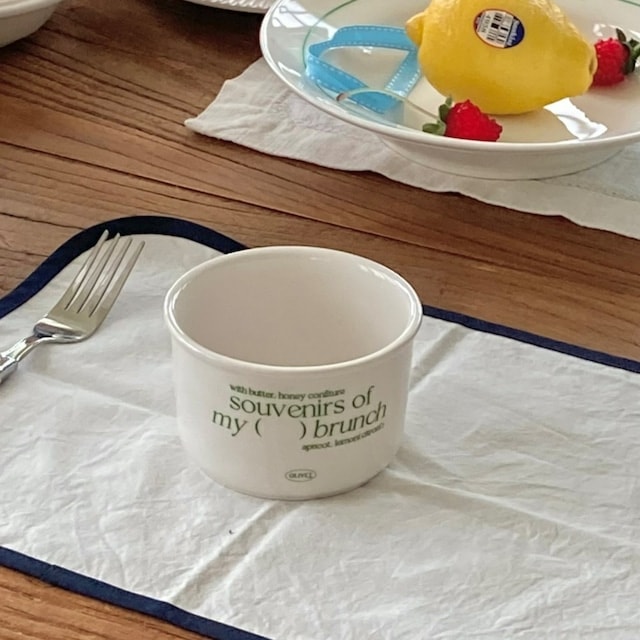 olivet souvenirs of my brunch スープ ボウル | 食器 | Ohouse